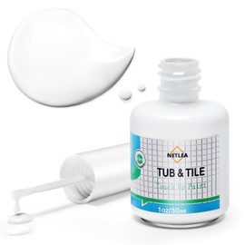 Porcelain Repair Kit with Tub and Tile Touch Up Paint,Bathtub Touch Up Paint White for Chips,Scratches on Tubs,Tiles,Sinks,Porcelain,Acrylic,Enamel,Tub Repair Kit White,Long-Lasting Waterproof Finish
