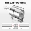 EVIL ENERGY 2.75'' Exhaust Clamp, 2 3/4'' Lap Joint Band