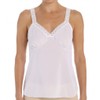 Shadowline Camisole with Stretch Lace Straps 42/Ivory