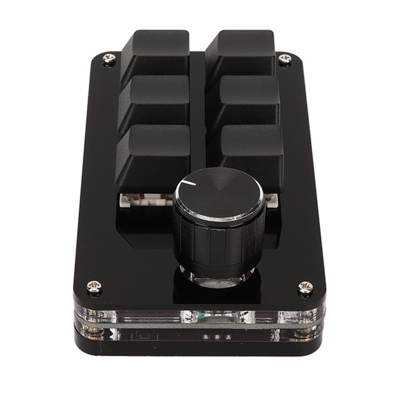 6 Keys Keyboard Red Switch Full Key Custom Plug and