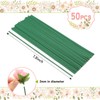Kesote Floral Wire Stems, 50 Pieces, Flower Rose Bud Stems,