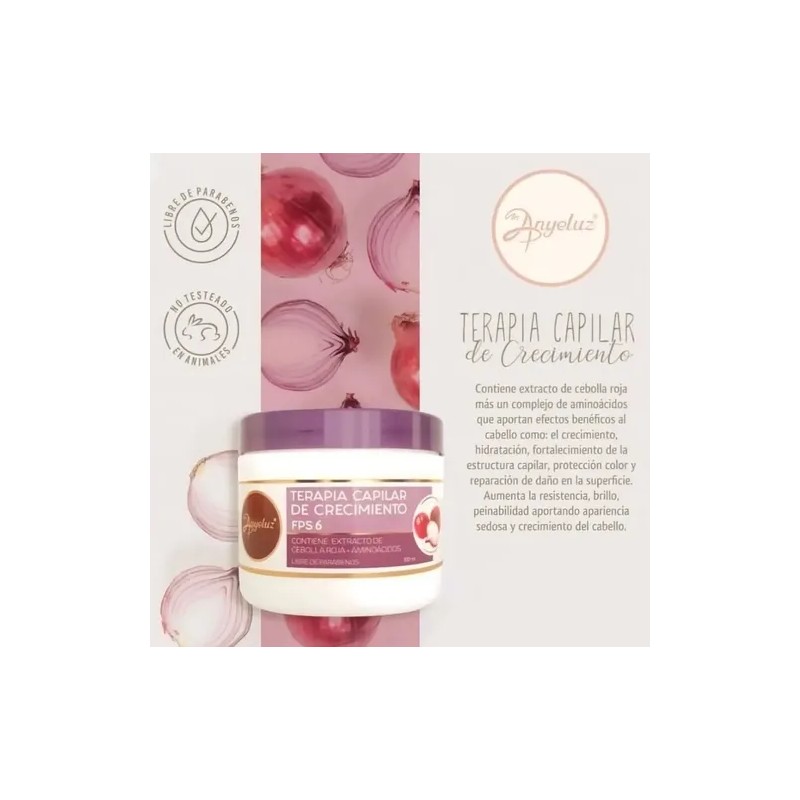 Kit De Cebolla Anyeluz Shampoo Acondicio Terapia Capilar