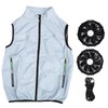 Cooling Vest with 2 Fans 3 Levels Adjustable Fast Cooling