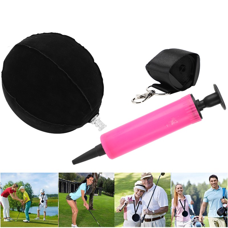PVC Adhesion Flocked Cloth Golf Swing Trainer Postures Correction Training