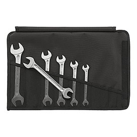 STAHLWILLE スタビレー 6本組 両口スパナセット ロールアップケース付 10/6