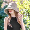 QUEENHEAD Women's Hat, UV Protection, 100% Light Blocking, Large Size,