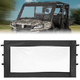 KEMIMOTO Soft Front Windshield Compatible with CFMOTO UFORCE 1000/1000 XL 2019-2024, PVC Front Window Screen Full Windshield Accessories