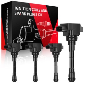 SCITOO Ignition Coils fit for Nissan Sentra 1.6L 2017 for Nissan Rogue Sport 2.0L 2017 for Nissan Juke 1.6L 2011 2012 2013 2014 2015 2016 2017 UF659 4pcs Ignition Coils
