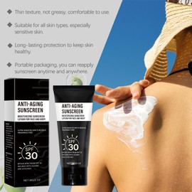 Pack of 2 Silk Hydration Protective Sun Lotion, Insulating Cream, Physical Sunscreen, Long-Lasting, Face and Body, Mild Nourishing, Protective and Insulating, Suitable for All Skin Types