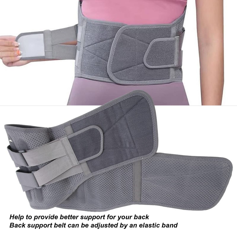 Vitdipy Back Support Belt, Breathable Steel Plate, Lumbar Support, Good