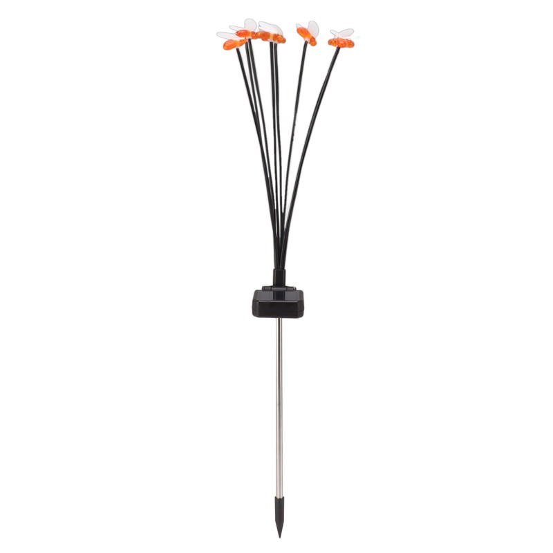 2Set Solar Bee Garden Lights IP65 Waterproof 8 LED Decorative