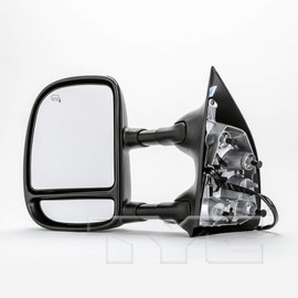 For Ford F-250 Super Duty 2003 04 05 06 2007 Door Mirror Driver Side | Power | Heated | w/Signal | Paint To Match | Pickup | Replacement For 5C3Z 17683 EAA | FO1320274