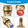 Zorqon 2 Pcs Ceramic Cartridges Replace for 45882000 45883000