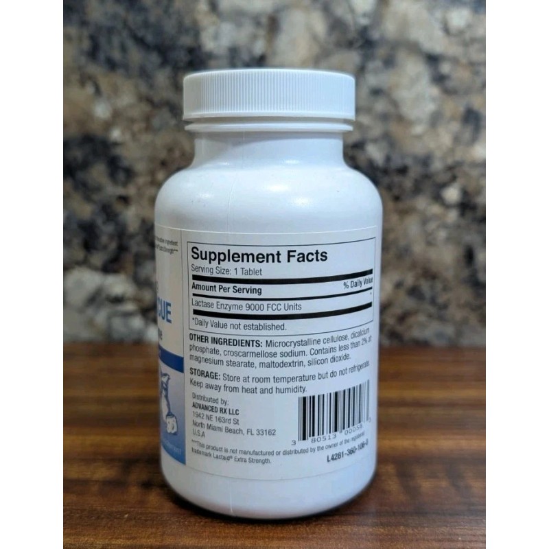 Puregen Labs Dairy Rescue Fast Acting Lactase Enzyme 9000 FCC