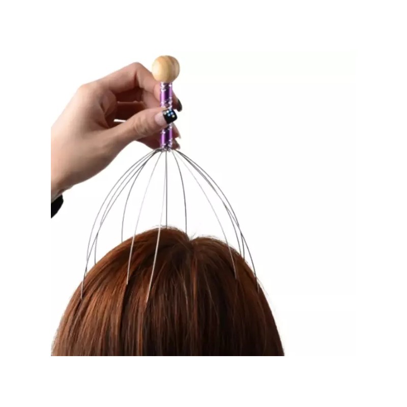 Hoehyeonmun-gu 시원한 셀프 정수리 두피 촉수 철사 맛사지 헤어 문어발