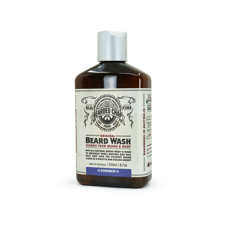 The Bearded Chap Original Staunch Beard Wash, 250 milliliters