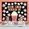 JarThenaAMCS 77 Pcs Popcorn Bulletin Board Decoration Funny Popcorn Bucket