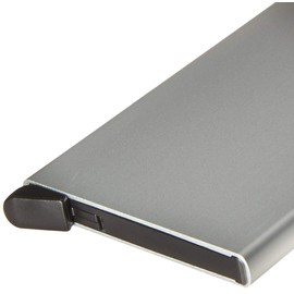 Secrid Men Cardprotector Travel Accessory-Envelope Card Holder, Silver, One Size
