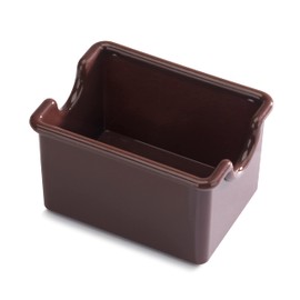 New Star Foodservice 28454 Plastic Sugar Packet Holder, Brown, Set of 12