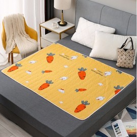 100X150 Elderly care senior adult waterproof pad leak prevention group company SH1323 Four Seasons Gray/100X150CM 2ea