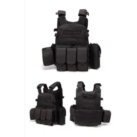 BOSSCO Chaleco Tactico Militar Paintball Airsoft Gotcha Policia