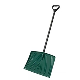 Suncast SN1250 18-Inch Snow Shovel with Wear Strip, Green