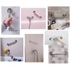 JZK Bathroom Safety Railing Grab Bar for Elderly, Shower Handrail