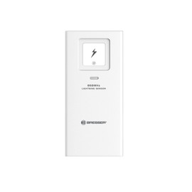 Bresser Flash Sensor as Additional Outdoor Sensor for Weather Center 7003210, 7003220, 7003230, Radio Frequency 868 MHz White