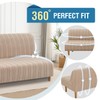 H.VERSAILTEX Stretch Futon Slipcover Armless Sofa Cover Furniture Protector Without