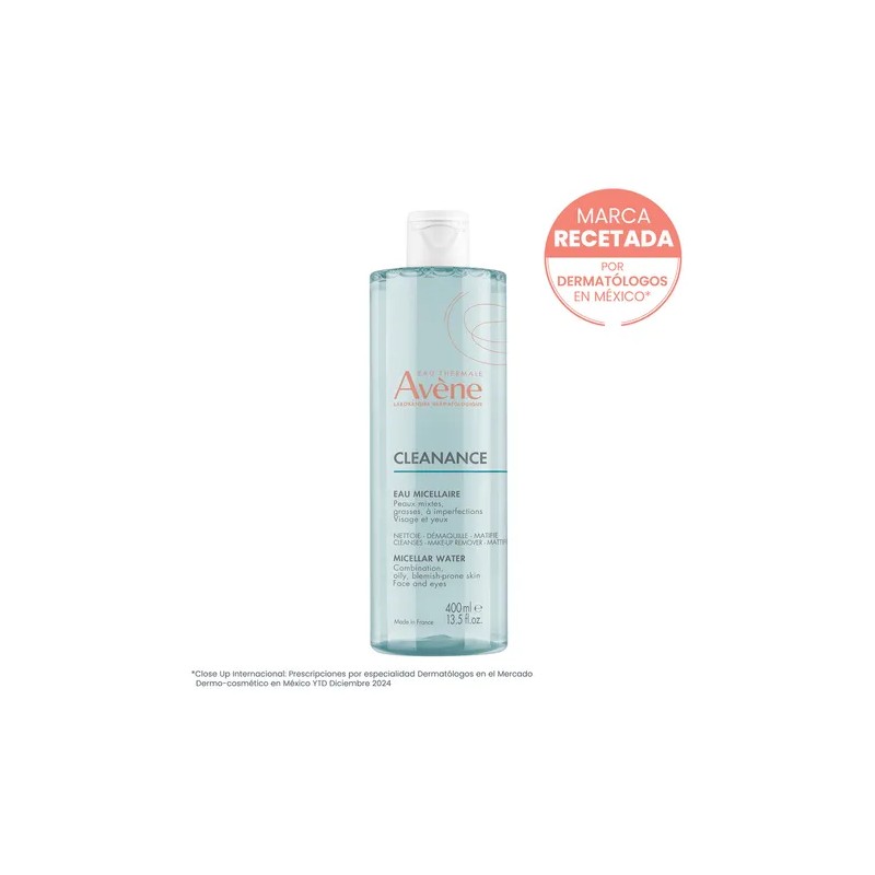 Agua Micelar Avene Cleanance 400ml