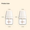 Natural Nursing Glass Baby Bottle - with Anti-Colic Vent System