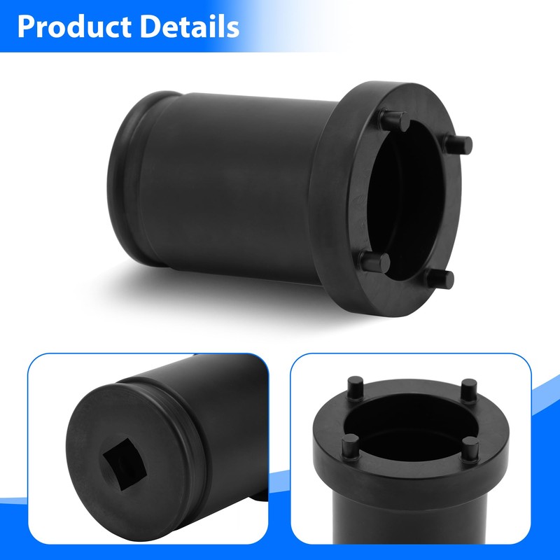 Output Shaft Locknut Socket Removal Tool T-7458 For Ford TorqShift