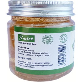 Raslok Gel De Aloe Vera Gel De Aloe 100% Puro Y Natural Para Hidratar El Cuidado De La Piel Y El Cabello Hidratante Hidratante Duradero Calmante No Pegajoso (Neem, 7.76 Oz)