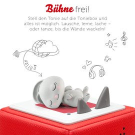 tonies Hearing Figures for Toniebox, Snooze Band - Classic for Falling to Sleep - Dream Beautiful, Little Snooze Rabbit, Lullabies for Children from 3 Years, Playing Time Approx. 90 Minutes