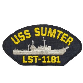 HnP USS Sumter LST-1181 Ship Patch - Great Color - Veteran Owned Business