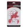 Airstream Practice Golf Balls 9 Pack - White/Red