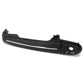 Auto Dynasty [Non Push Button Start Model] Factory Style Front Door Pull Handle Compatible with Lincoln MKS MKT 2009-2012, Driver Left Side, Smooth Black