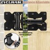 Self Closing Gate Hinges Heavy Duty for Vinyl/Wooden Fence Gates,