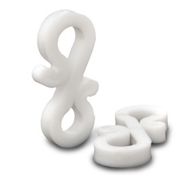 S4U Gutter Hooks, Gutter Hook Multi Pack for Securing Lights to Guttering (60 - White)