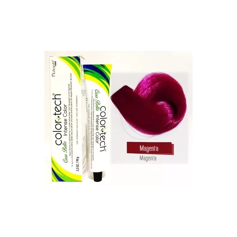 Nutrapel Tintes Para Cabello Semi-permanentes De Color Tech