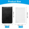 PATIKIL Golf Scorecard Holder, Leather Yardage Book Cover Golf Leather