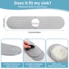 Faucet Mat for Kitchen Sink - 23.6" Diatomite Fast Drying