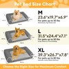 FUNNY FUZZY Orthopedic Dog Bed – Washable Dog Bed with