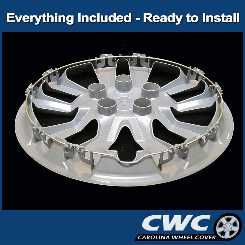 Premium Replica Hubcap, Replacement for Nissan Altima 2013-2018, 16-inch Wheel