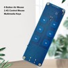 Air Fly Mouse Module 6 Keys PCB Accurate 2.4G Connection