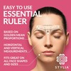 Stylia Eyebrow Stencil Kit for Women – 100 Pack, Precision