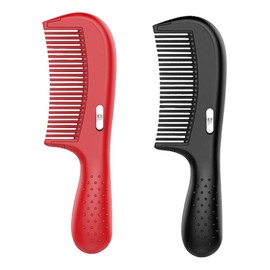 2 Pieces of Plastic Comb, Scalp Massage Comb, Hair Care Comb, Creative Design Comb, Hair Styling Tools.