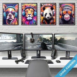 mojoliving Gaming Poster | Gaming Decoration Pictures | Poster Wall for Gamers Teenagers' Room | Gaming Sign | Cool Gifts for Gamers