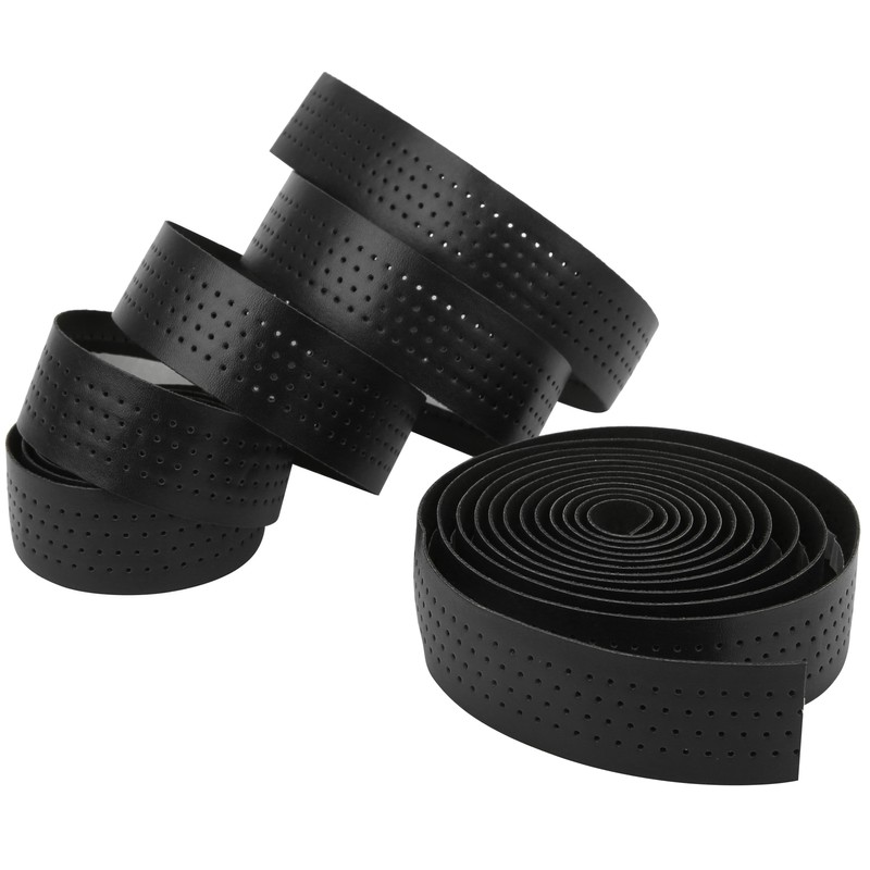 2Pcs Cycling PU Leather EVA Handlebar Belt Road Bike AntiSlip