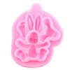 zixiang ZiXiang Easter Egg Rabbit Silicone Mold Bunny Ears Chocolate